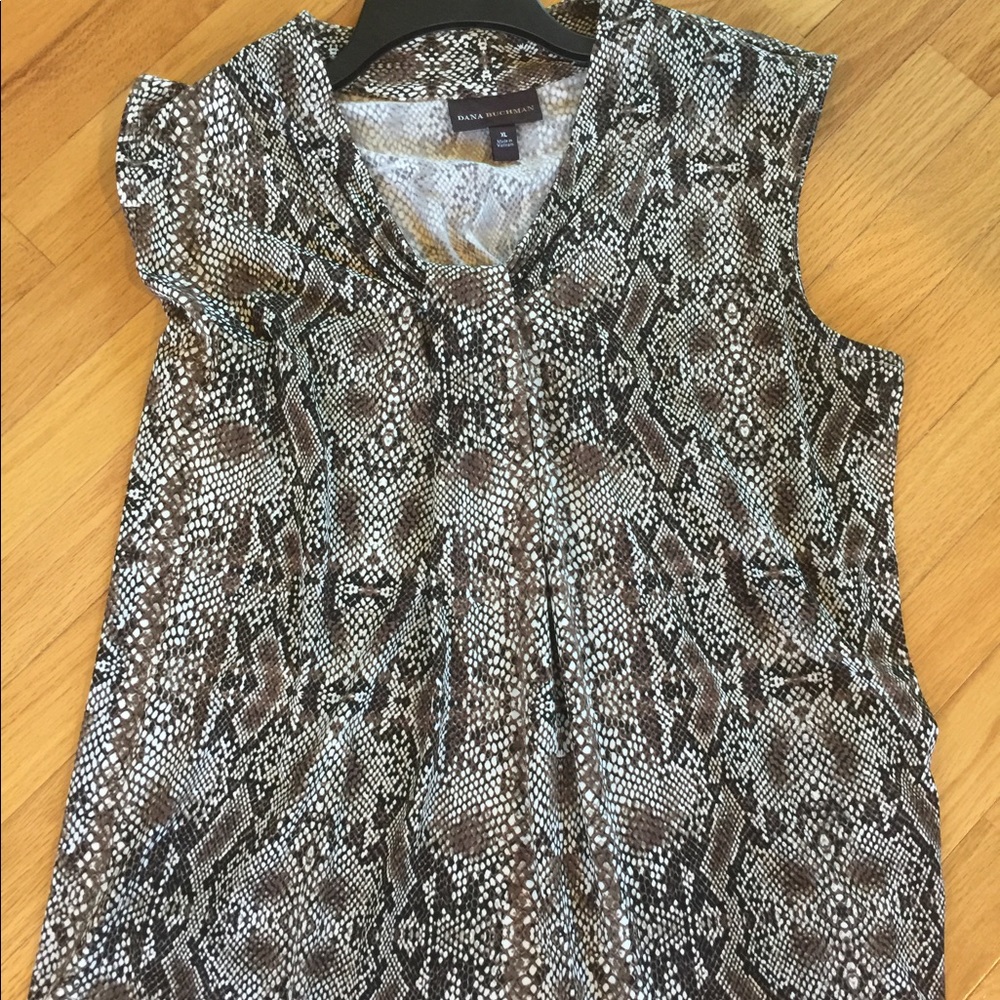 XL Patterned Sleeveless Blouse BUNDLE (2 shirts)